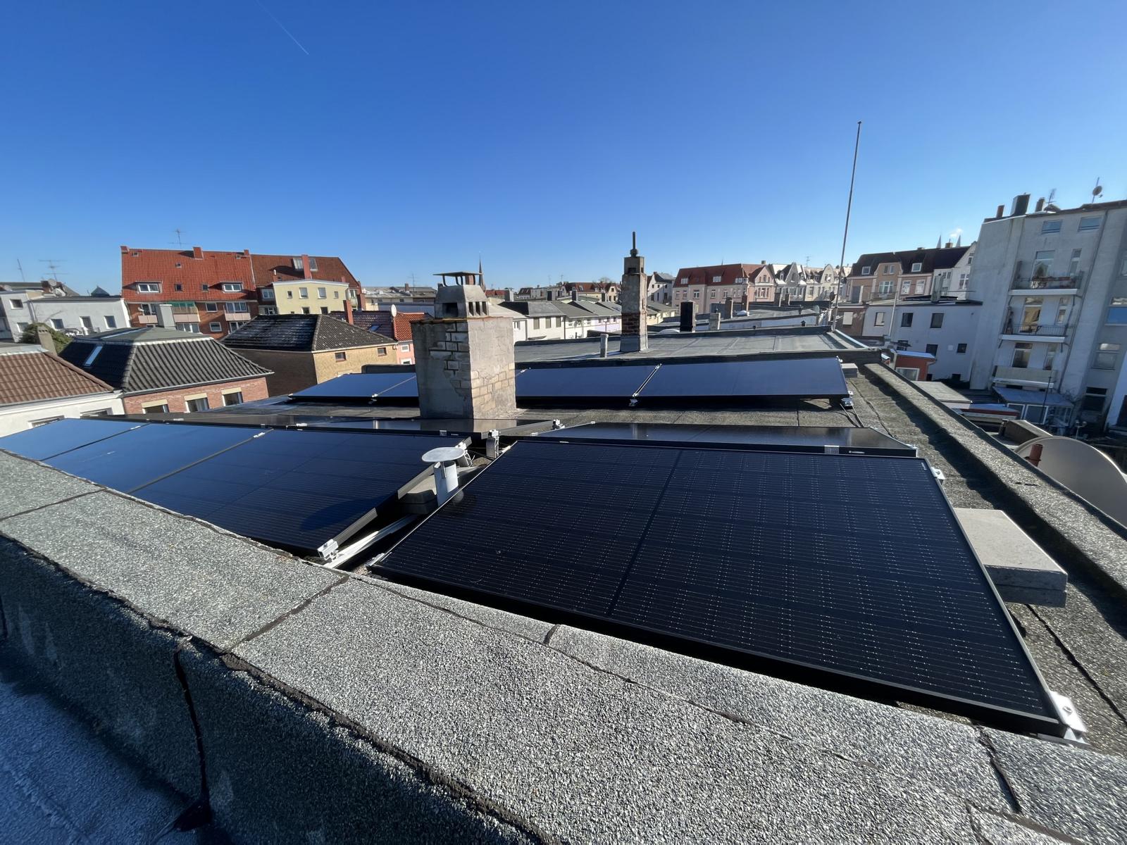 Photovoltaik auf einer Halle